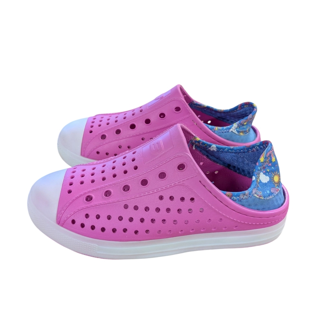 Skechers Foamies Guzman Flash Pink Shoes Size 4 - Picture 12 of 12